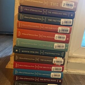 Books 2-13 of "A Series of Unfortunate Events" collection